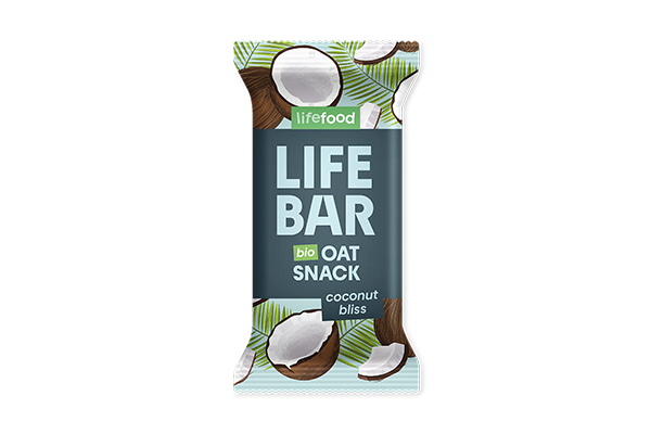 LIFEBAR Oat Snack Coconut Bliss, 40g