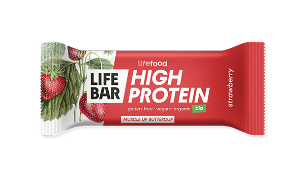 LIFEBAR Protein Strawberry, 40g