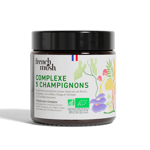 Kompleks 5 kërpudha pluhur, 30g