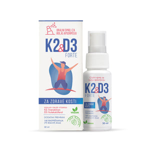 Vitamin K2 dhe D3 në sprej, 50ml