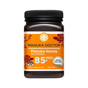 Manuka Doctor mjaltë manuka 85 MGO, 500g