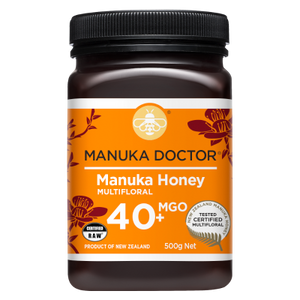 Manuka Doctor mjaltë manuka 40 MGO,500g