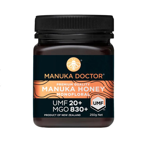 Manuka Doctor mjaltë manuka 830 MGO, 250g