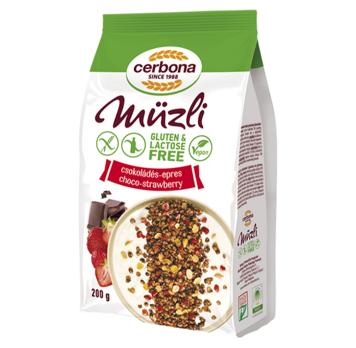 Musli çokollatë me dredhëza Pa Gluten, 200g