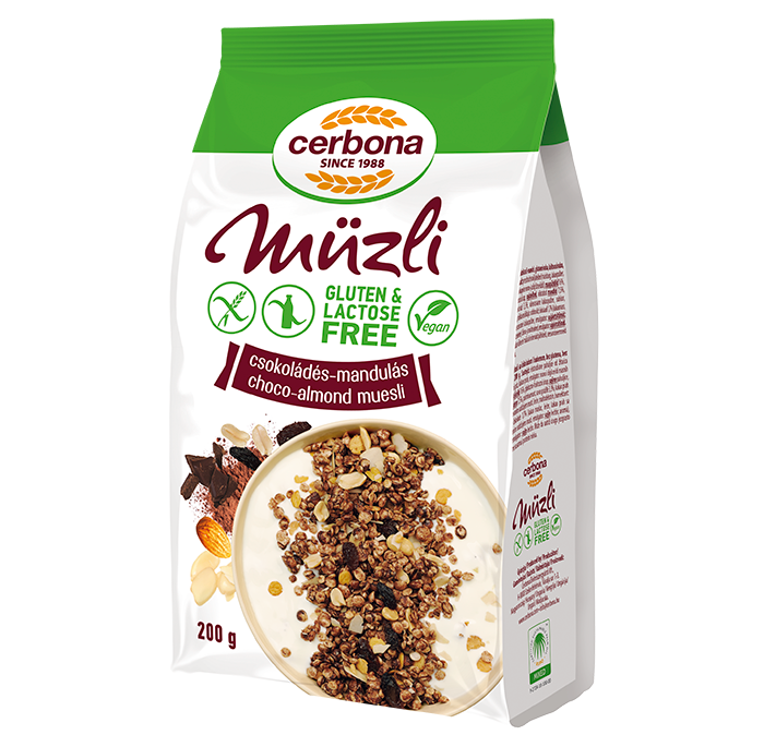 Musli çokollatë me bajame Pa Gluten, 200g