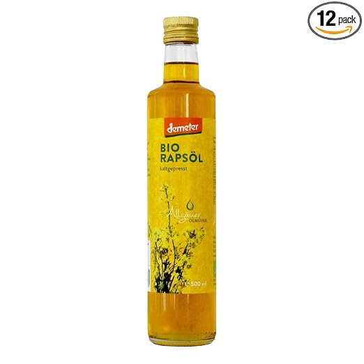 Vaj organik rapsol, 500ml