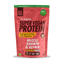 Super Vegan Proteinë me manaferra të kuqe dhe goji, 400g