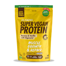 Super Vegan Proteinë banane dhe vanillë, 400g