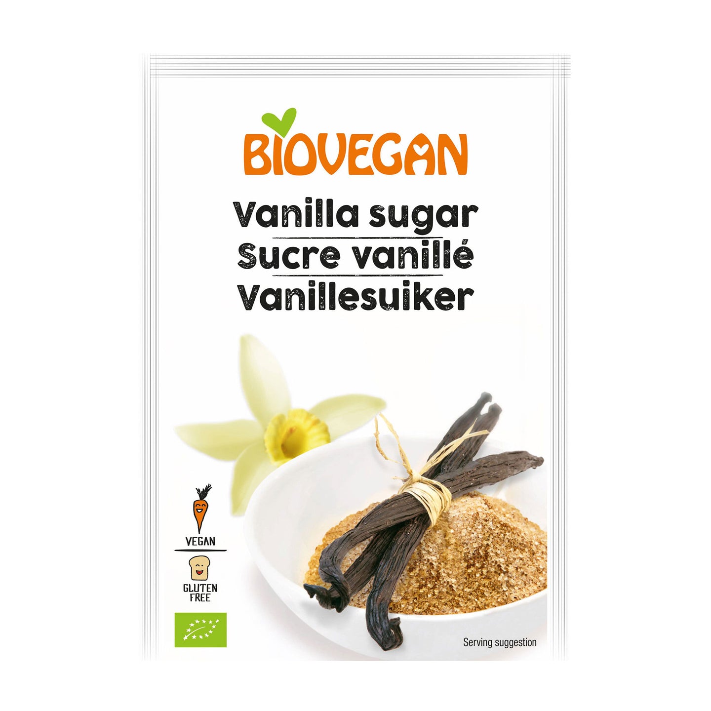 Sheqer vanile (4X8g) Pa Gluten, 32g