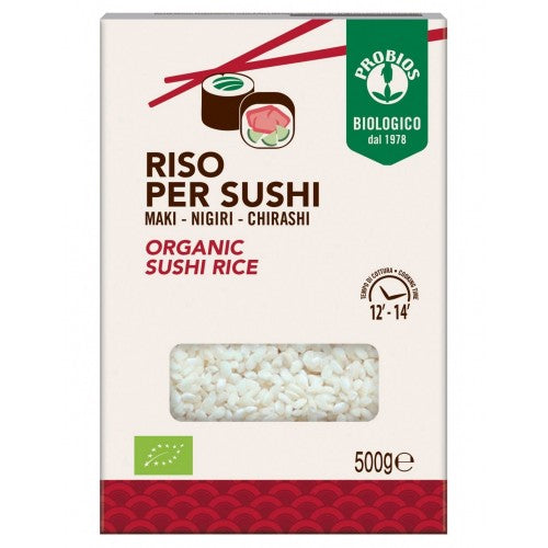 Oriz organik per sushi, 500g