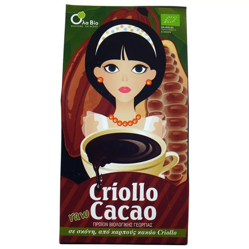 Kakao Criollo Bio, (ne kuti), 200g