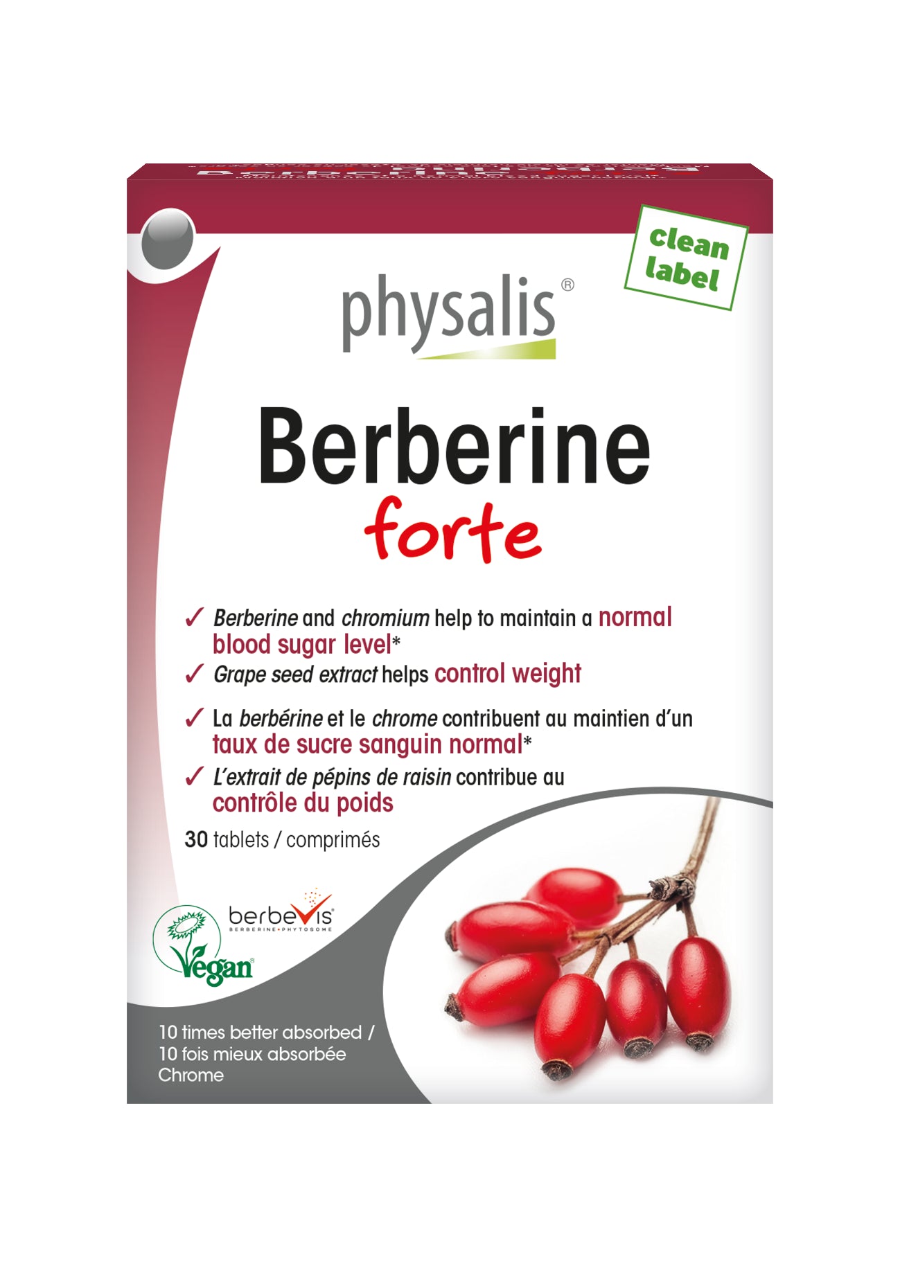 Berberine forte, 30tab