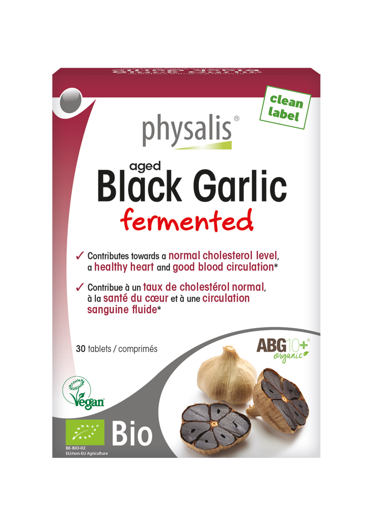 Hudhër e zezë e fermentuar, 30 tableta