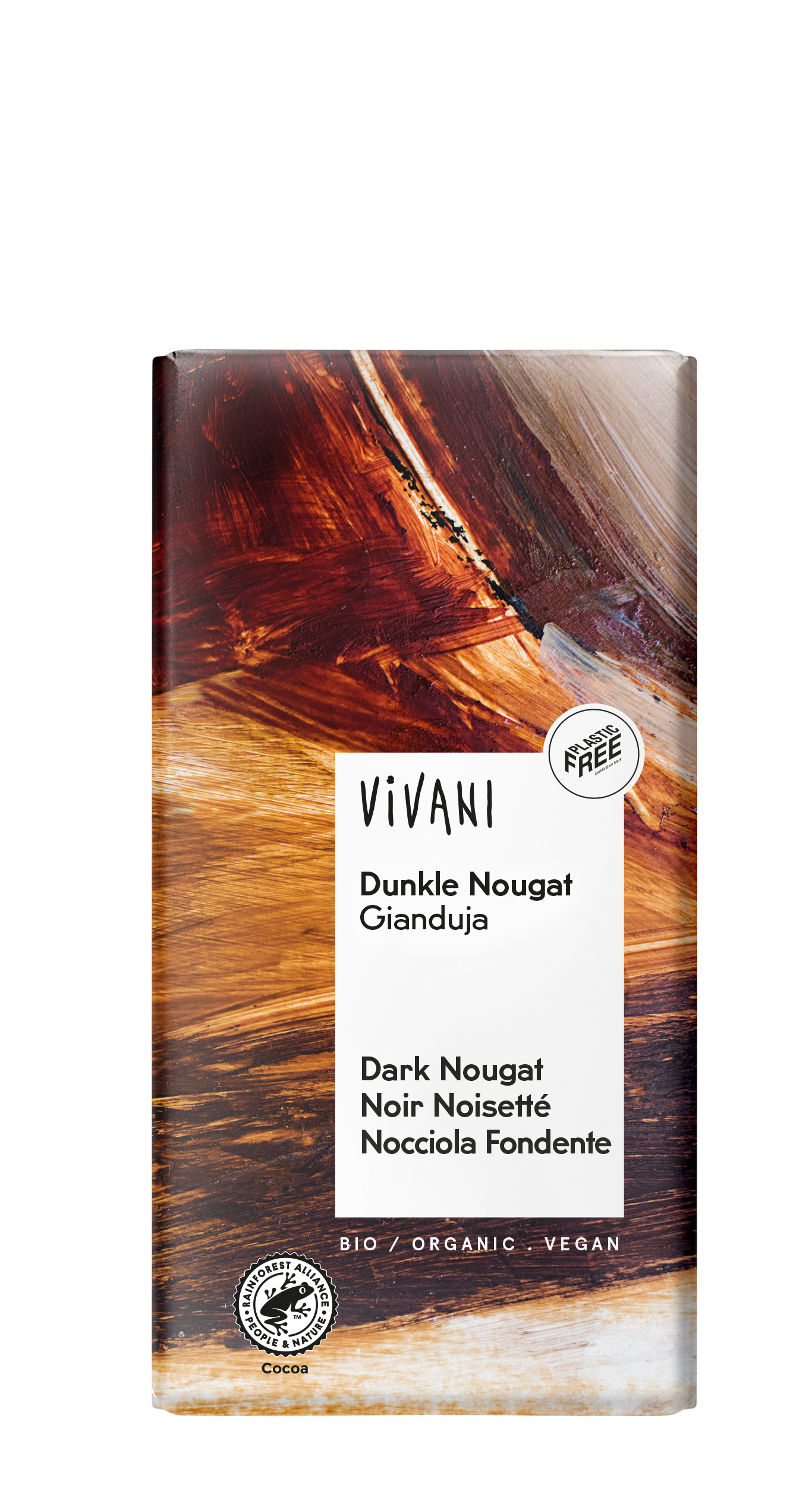 Vivani Dark Nougat, 100g