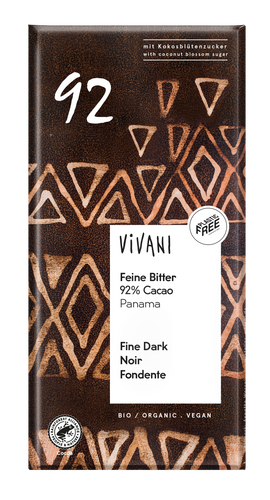 Vivani Fine Dark 92% Kakao, 80g