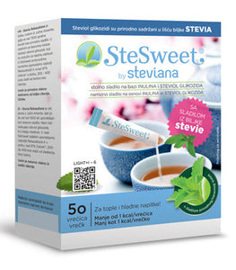 Pluhur Stevia me inulinë 50 qese