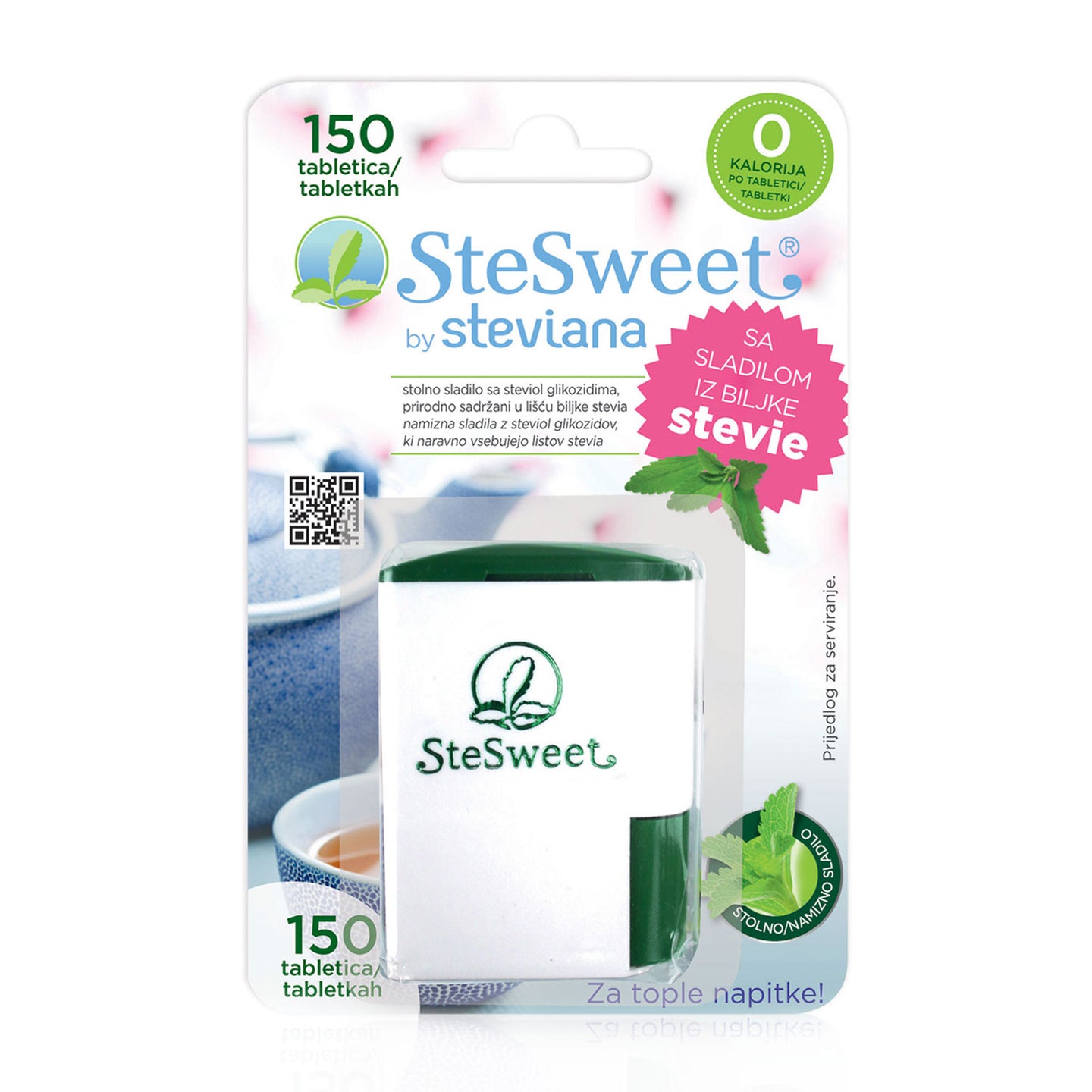 Stevia në tableta, 150tbl