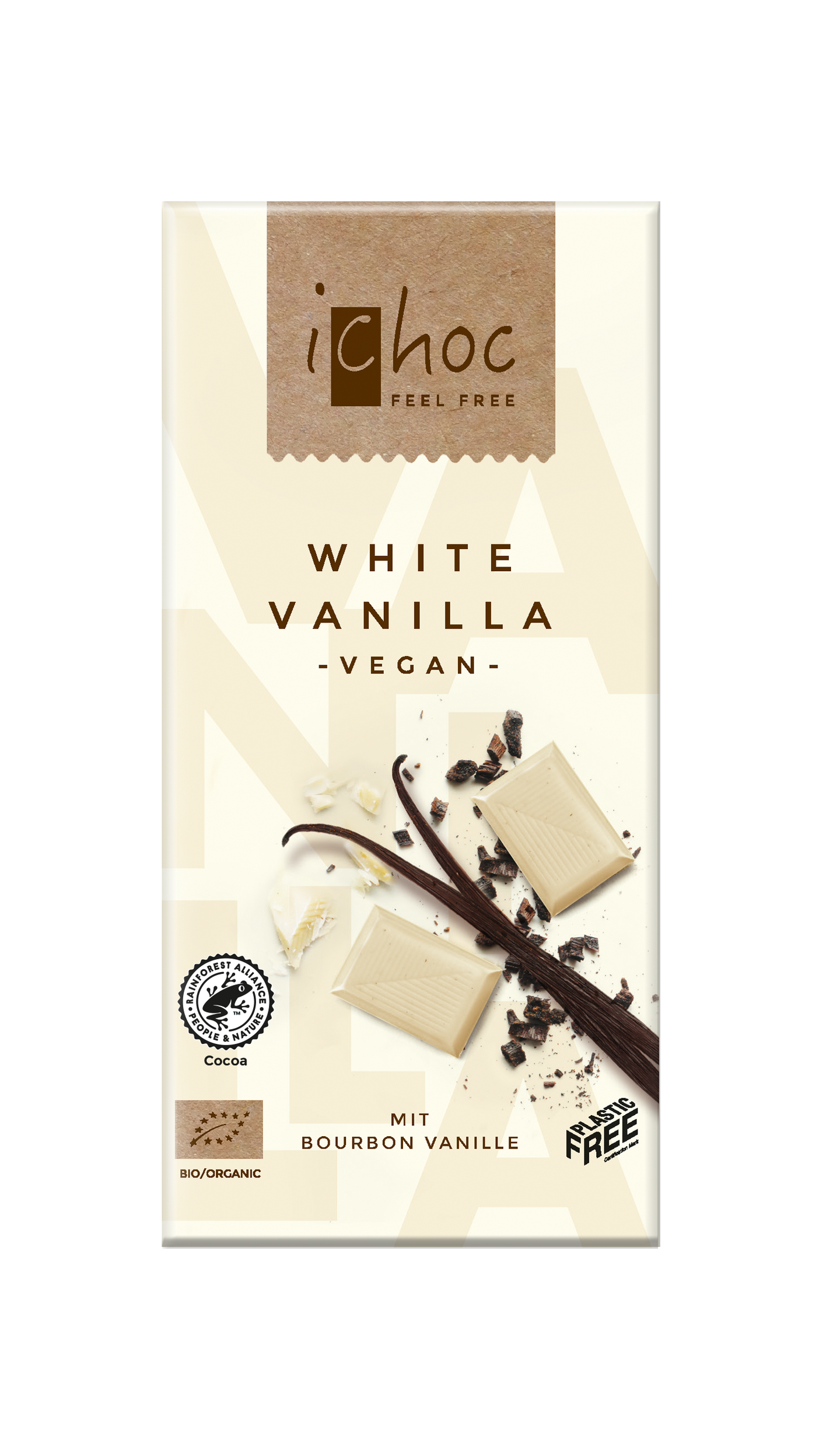 Çokollatë White Vanilla, 80g