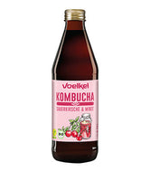 Kombucha me vishnje dhe mentë, 330ml